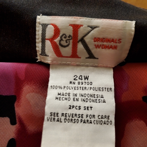 Plus size 2 pics skirt set - Picture 2 of 3
